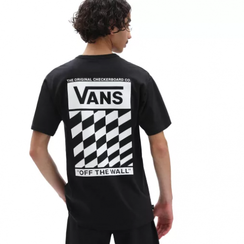 Vans Off The Wall Slanted Check T-Shirt black